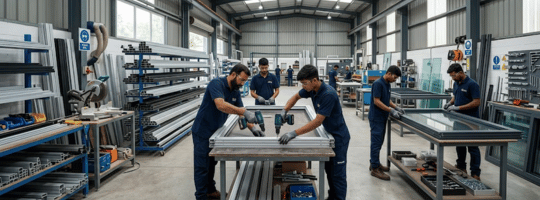 Aluminium Windows and Door in Coimbatore